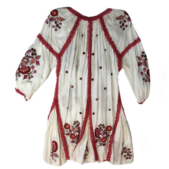 Anthropologie Ranna Gill Embroidered Dress - Picture 6 of 8